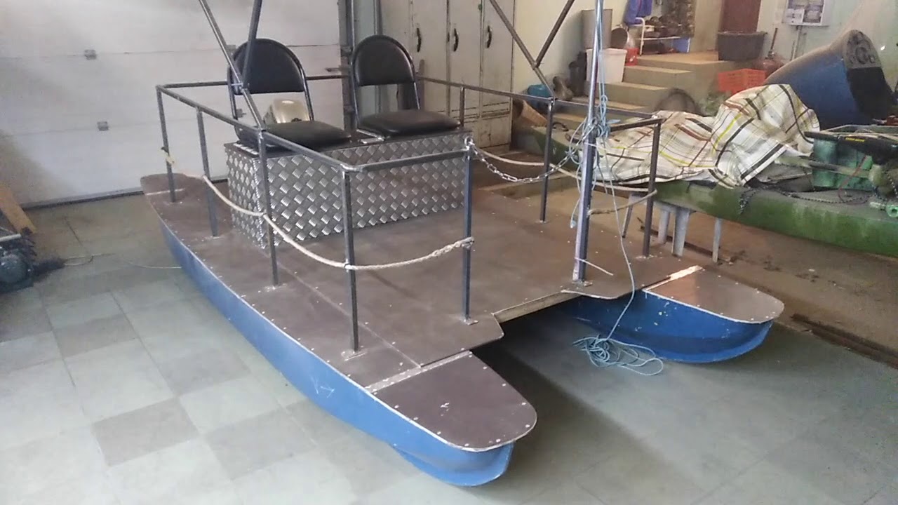 Моторный катамаран своими руками ( часть первая)