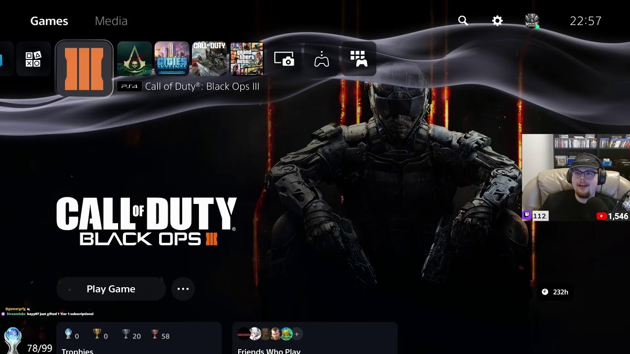 🔴 LIVE — Black Ops 3 100% Grind