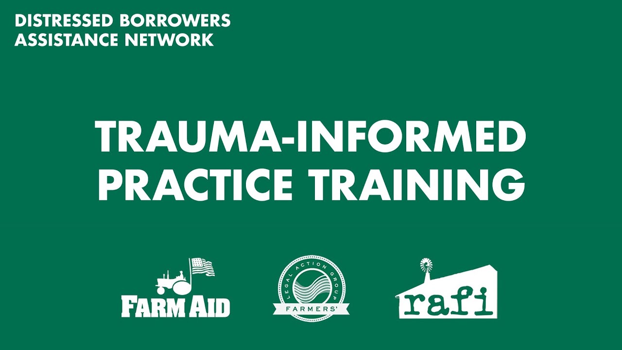 Trauma-Informed Practice Training (Webinar from DBAN)