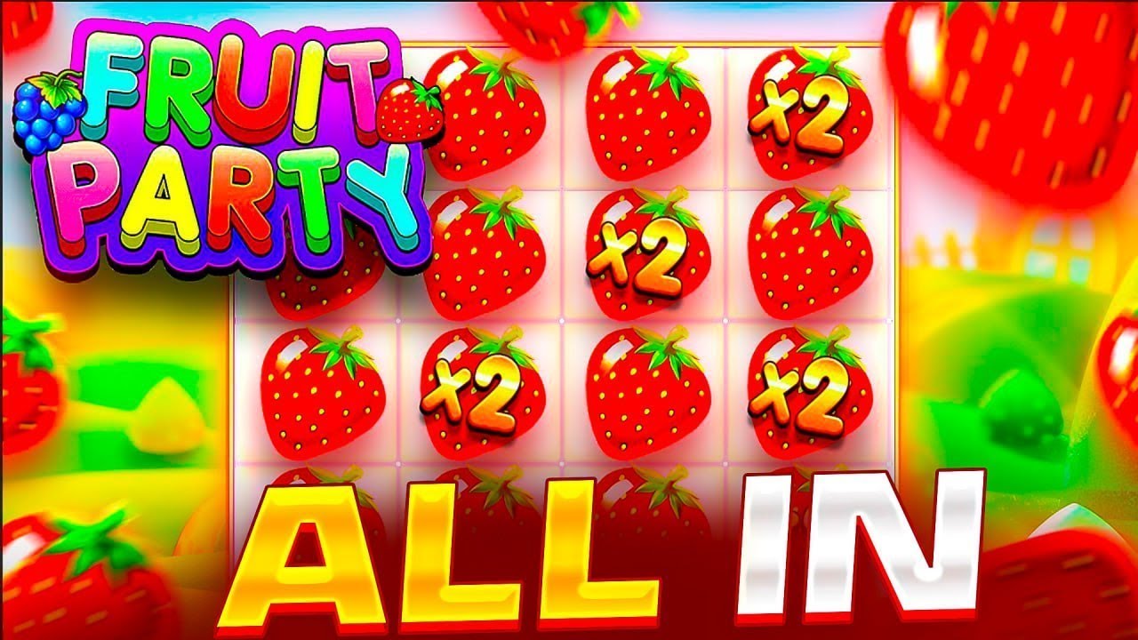 *****Р ЗА СПИН В FRUIT PARTY! КАМБЭК И ЗАНОС С ОЛЫНА ЗА 30.000Р! ФРУТ ПАТИ