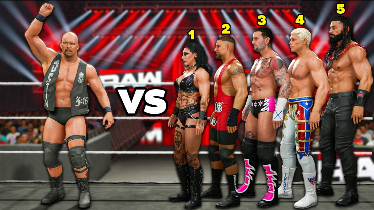 I Put Stone Cold in the Modern Era and THIS Happened!