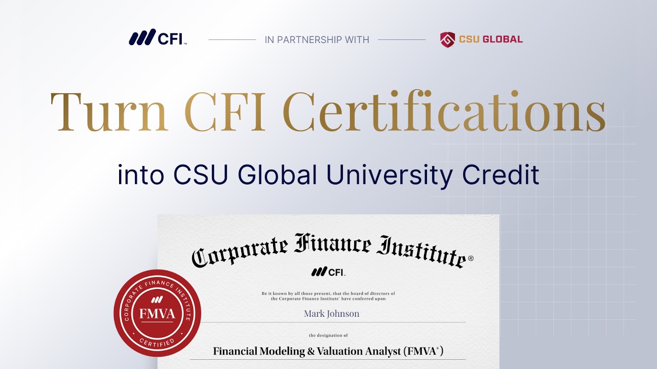 How Eligible CFI Certifications Can Earn University Credits at CSU Global