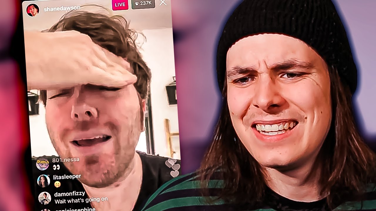 Shane Dawson’s Awful Live Response to Tati..