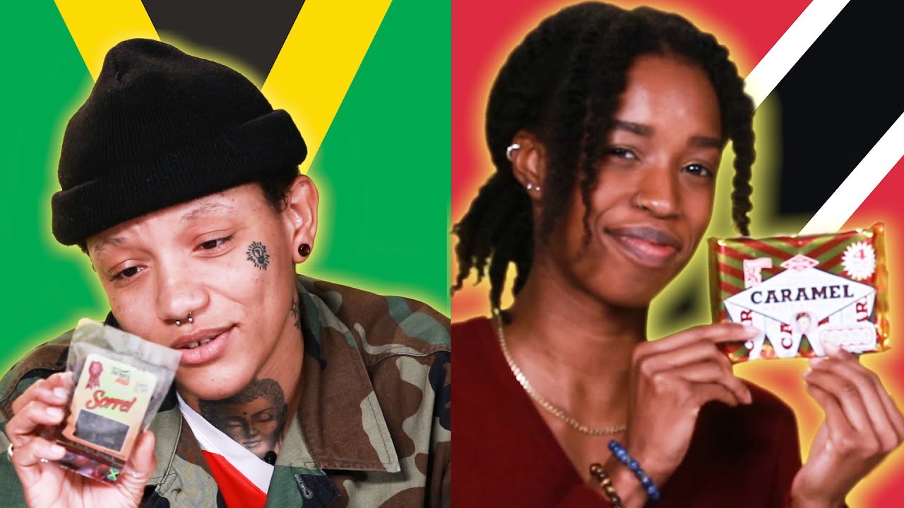 Jamaicans & Trinidadians Swap Snacks