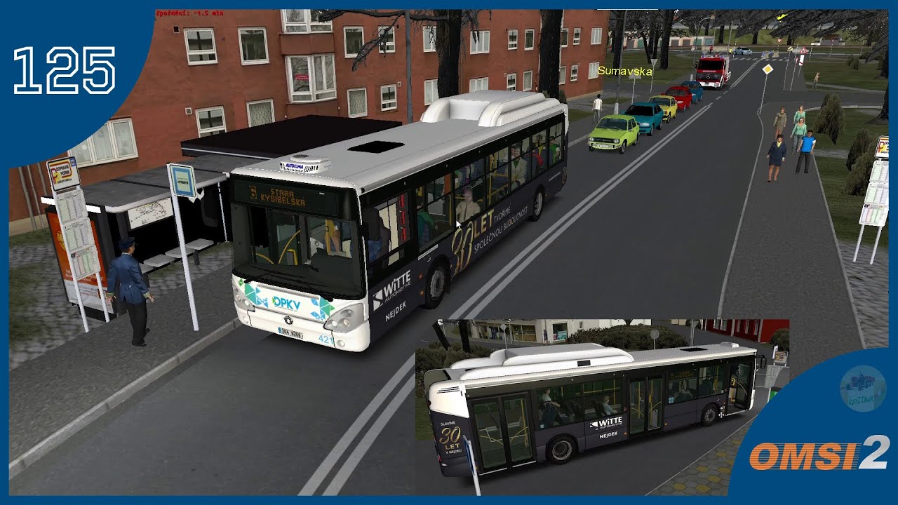 OMSI 2 #125 - Karlovy Vary linka 6 - Irisbus Citelis 12M CNG