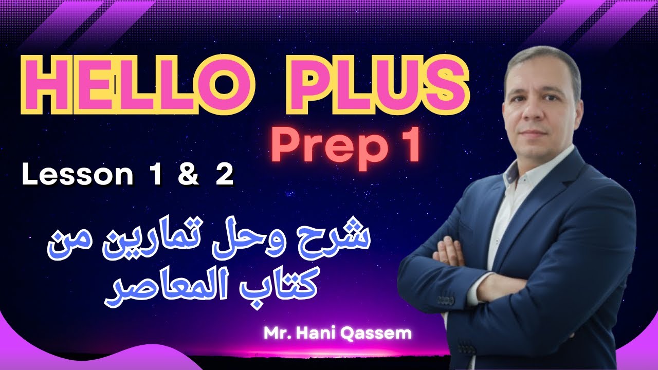Hello plus Prep 1 Unit 2 lesson 1&2