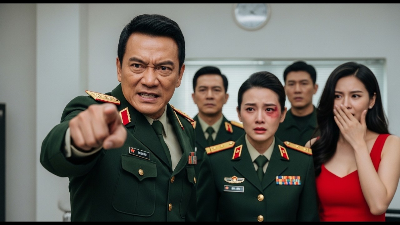 Thiếu Tá Tát Vợ Ngay Trước Mặt Tiểu Tam – Nhưng Sáng Hôm Sau Anh Run Rẩy Khi Thấy Người Bước Vào