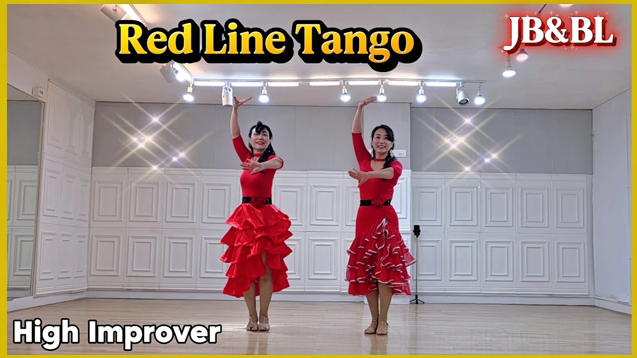 [초중급]Red Line Tango (레드 라인 탱고) Linedance/KLDA (KOR), Min Ja Jang ,Young Ok Jang, Yukyung Jung