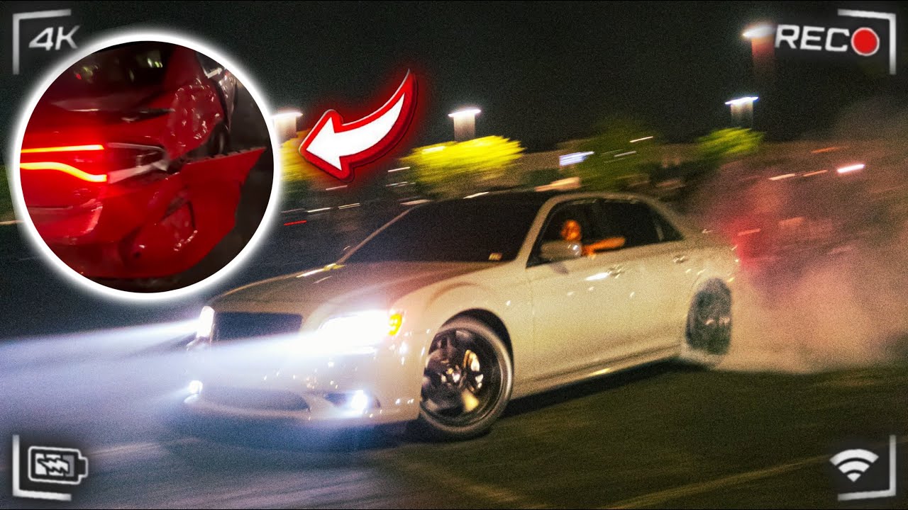 I TOOK MY SRT CHRYSLER 300 TO THE WILDEST TAKEOVER!