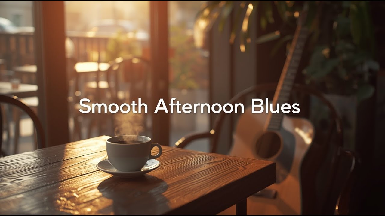 Smooth Afternoon Blues 🎸 Relaxing Blues Music to Boost Your Mood | Blues Cafe Live