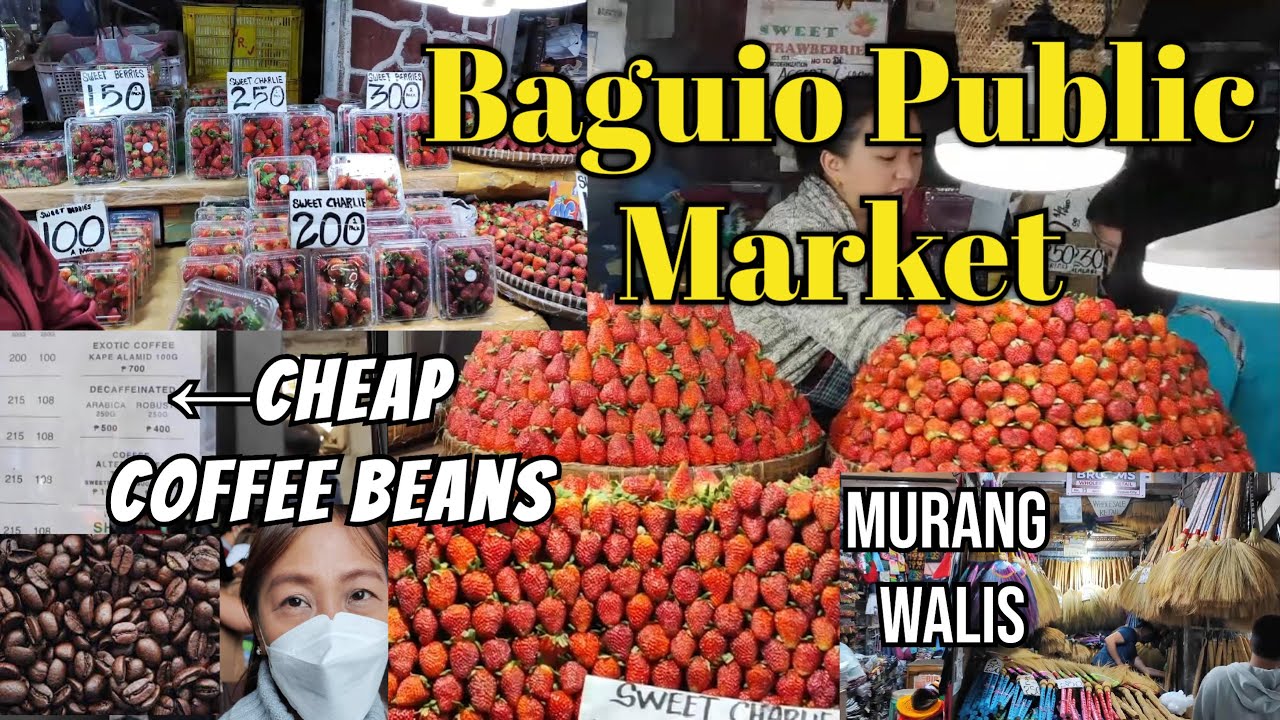 Baguio Public Market - Pasalubong Shopping @ The best Market in the world according to locals