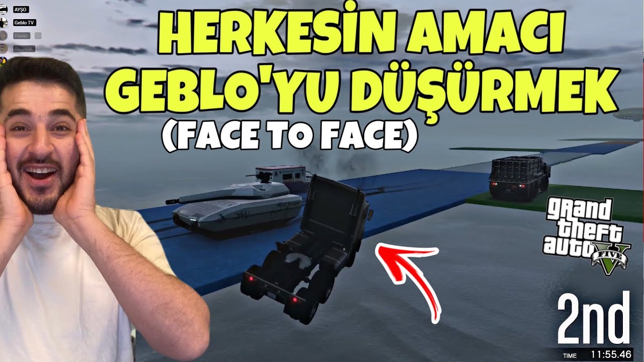 ORTALIĞI KARIŞTIRAN FACE TO FACE, AMAÇ GEBLO'YU SONUNCU YAPMAK! -GTA 5 ONLİNE