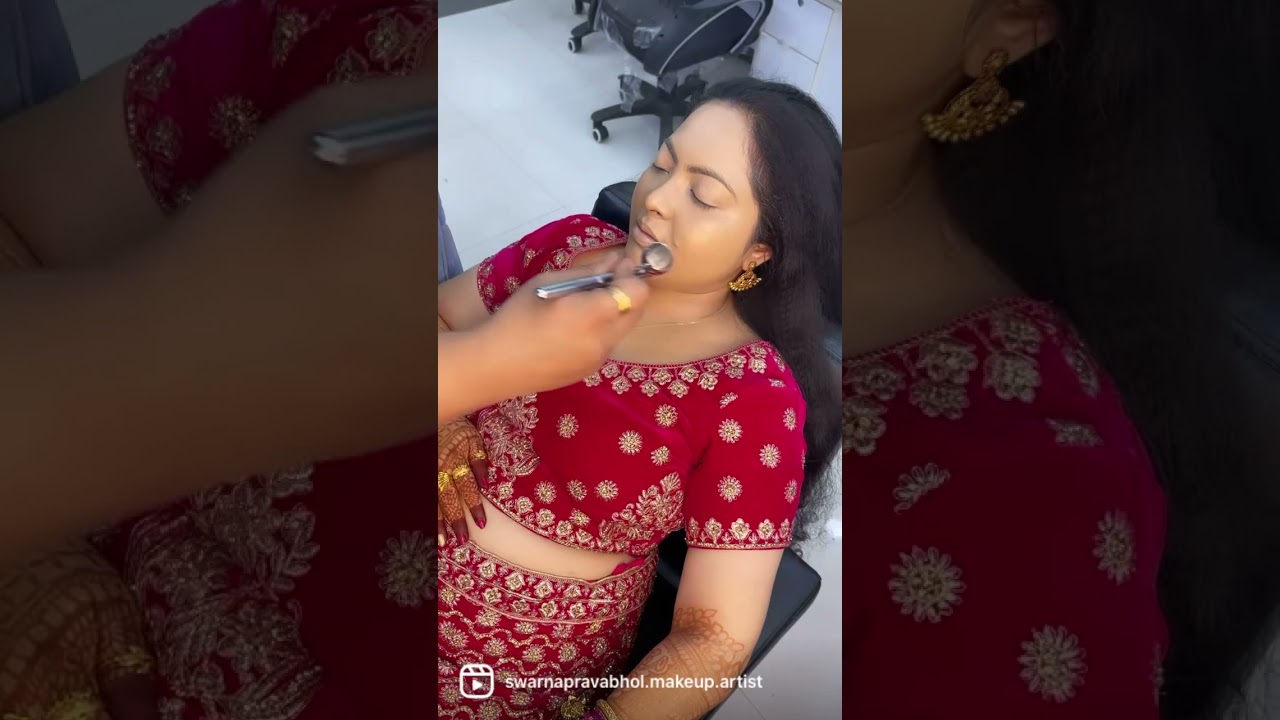 Flawless & Amazing Airbrush Makeup || Indian Bridal Makeup || Advance Hairstyle ||