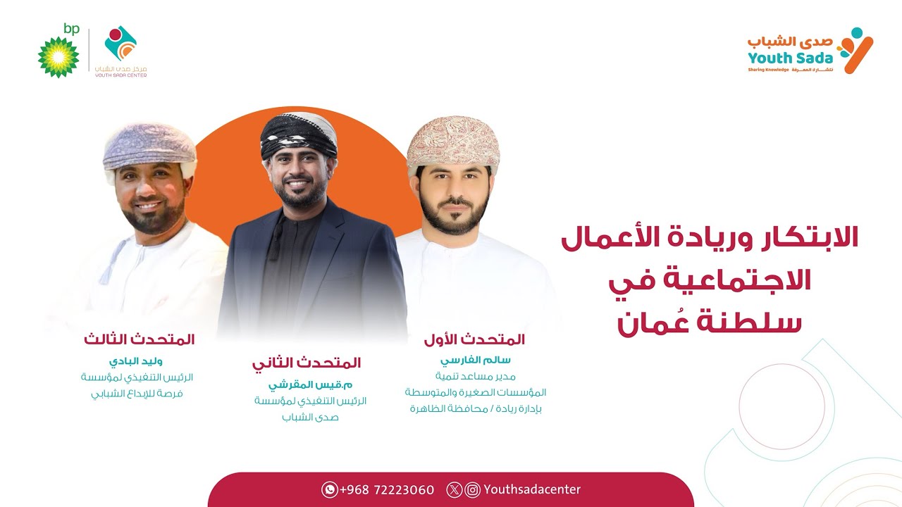 منتدى التبادل الشبابي| الابتكار في ريادة الأعمال المجتمعية