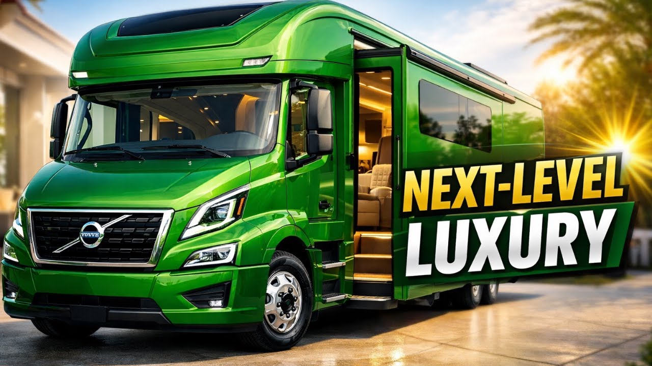 Step Inside the 2026 Volvo Motorhome 🚐 | Ultimate Luxury Travel Experience