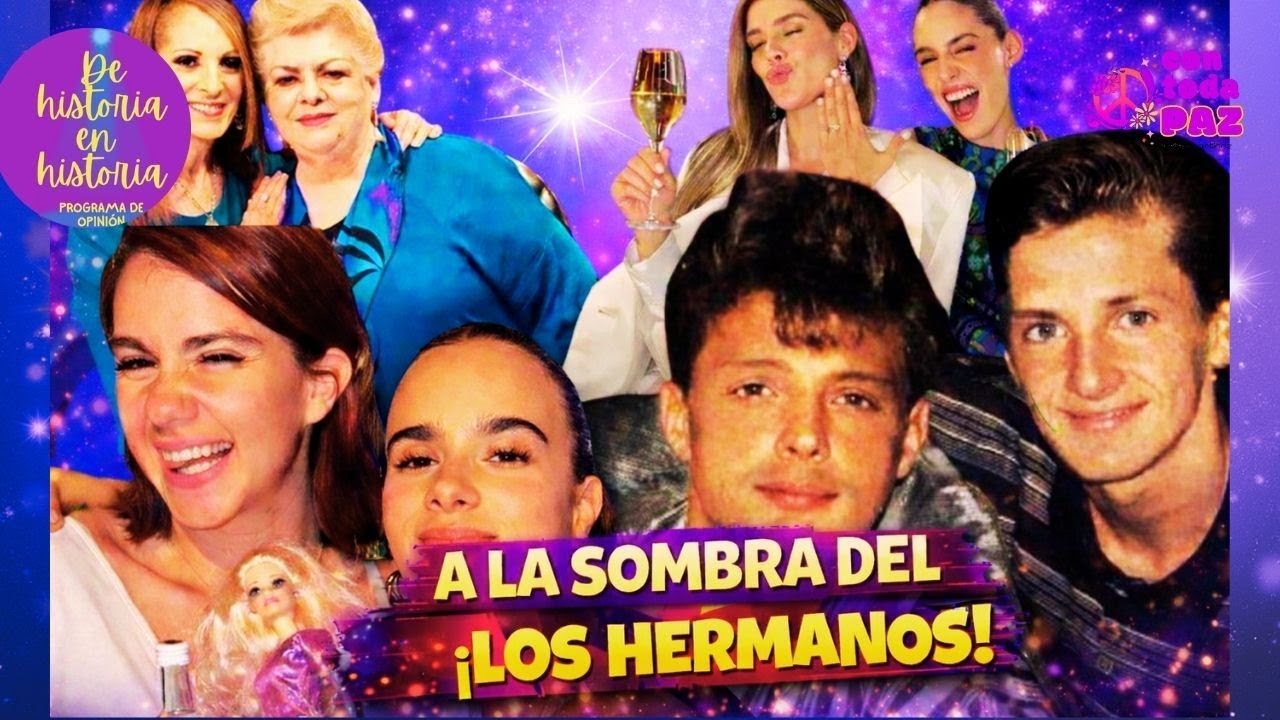 Hermanos a la sombra... Alejandro y Luis Miguel y otros.
