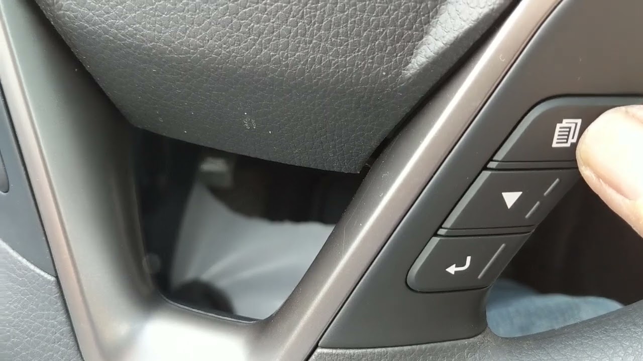 2017 Hyundai Santa Fe como activar speedometer digital mph