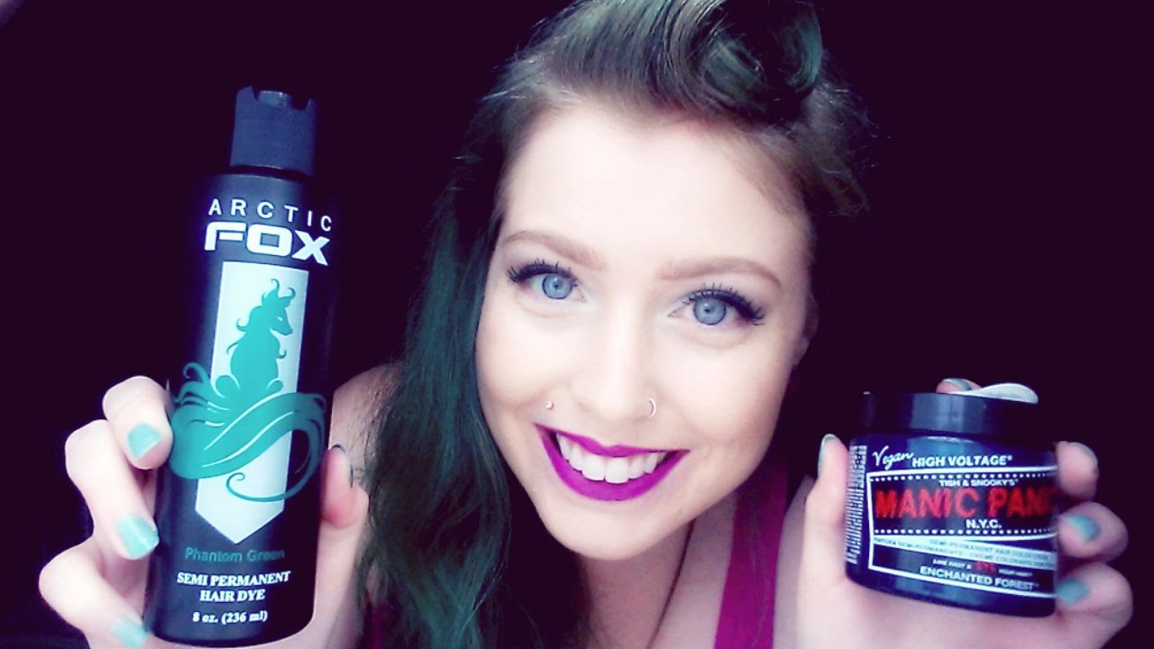 Arctic Fox Hair Color vs. Manic Panic Hair Dye Review