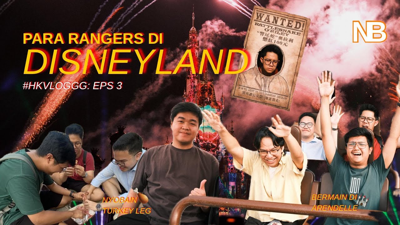 BIKIN CABLECAR PAKE PANAH🚠 BERMAIN DI ARENDELLE 🏰 #HKVLOGGG: EPS 3 - DISNEYLAND!!!!