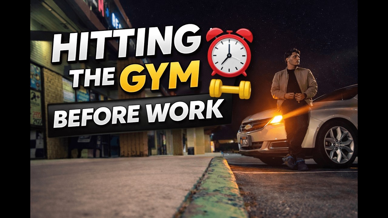 From Bed to Barbell | Gym Before Work Vlog #punjabivlog #pb29wale #pb29 #america