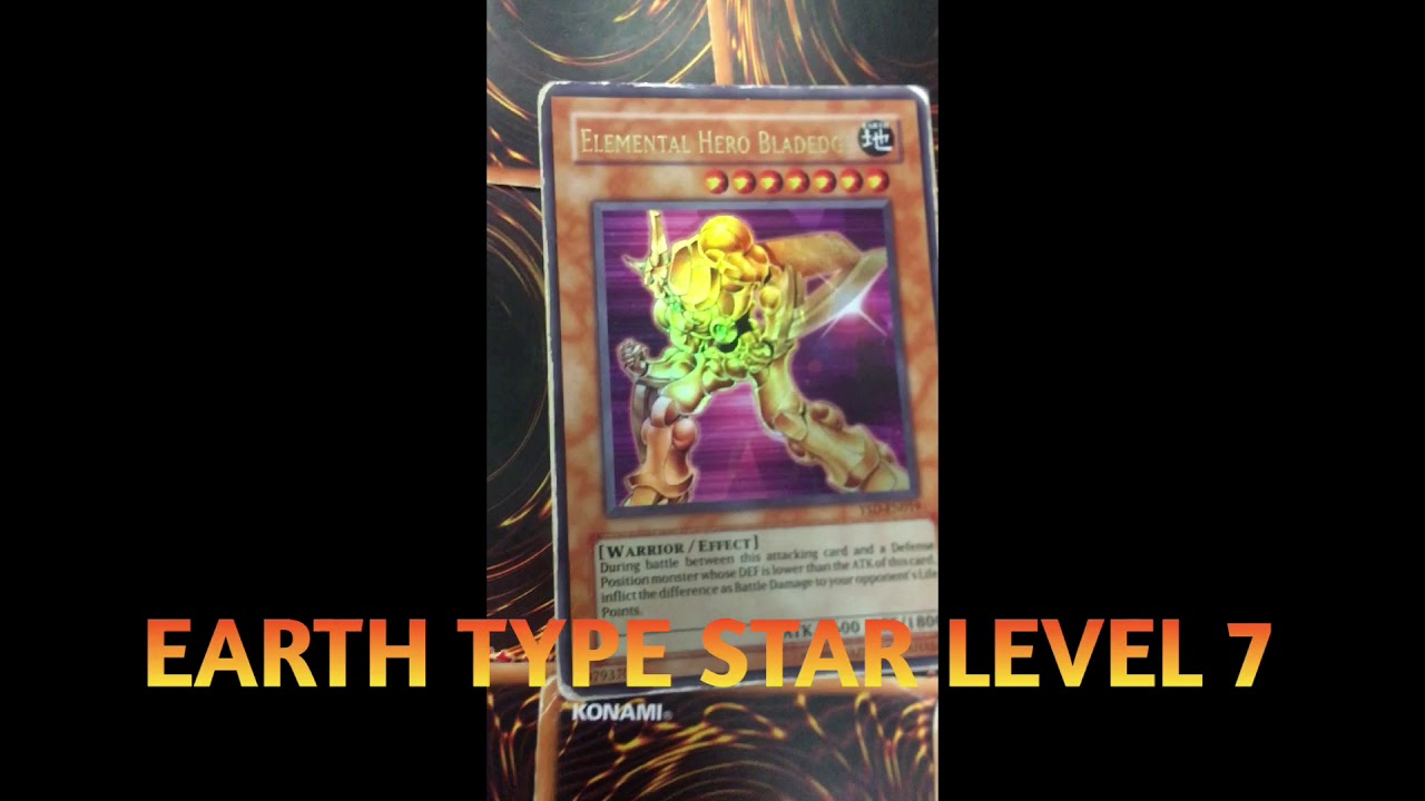 Yu-Gi-Oh! ELEMENTAL HERO BLADEDGE #anime #yugioh #rare #card #cards