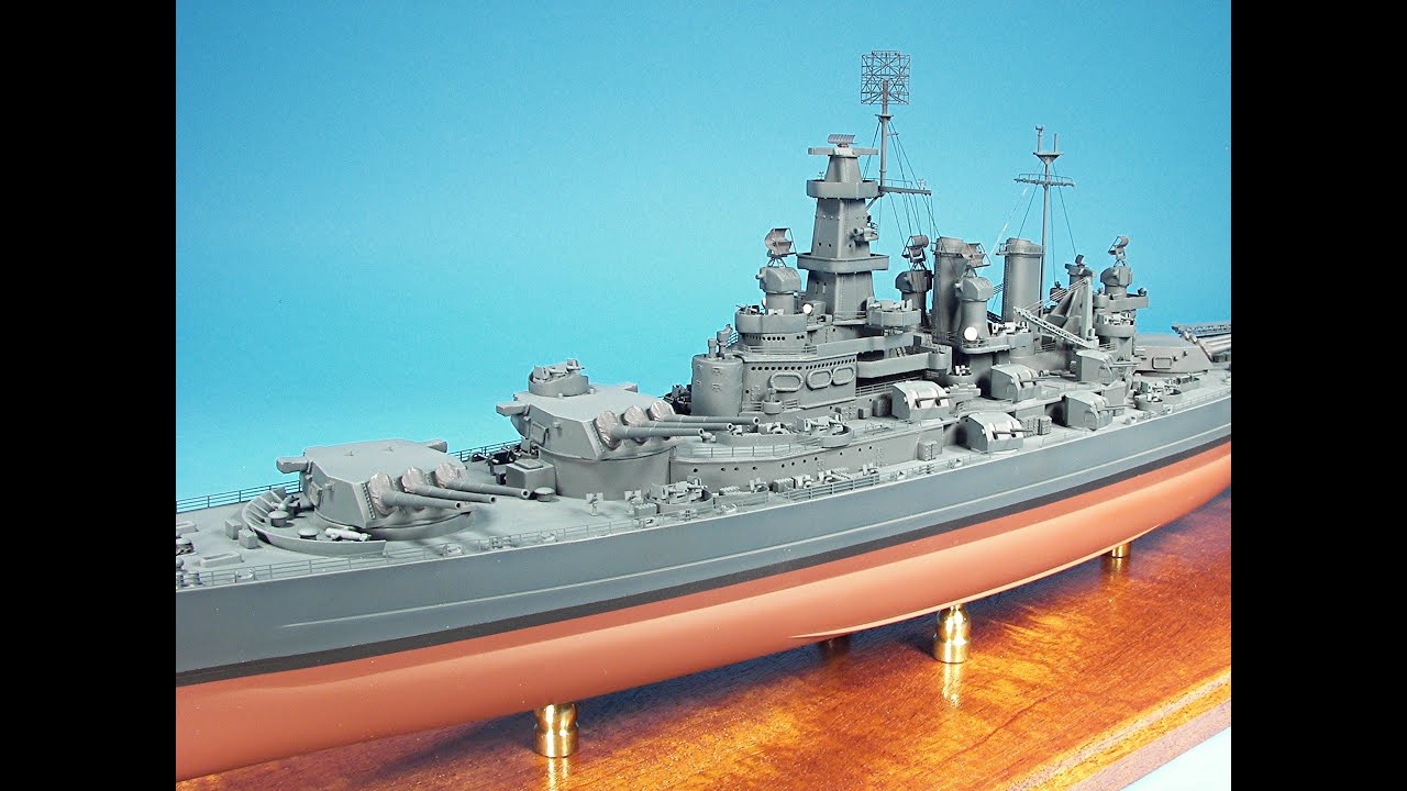 Trumpeter 1/350 scale USS North Carolina -part-1, hull and main deck construction techniques