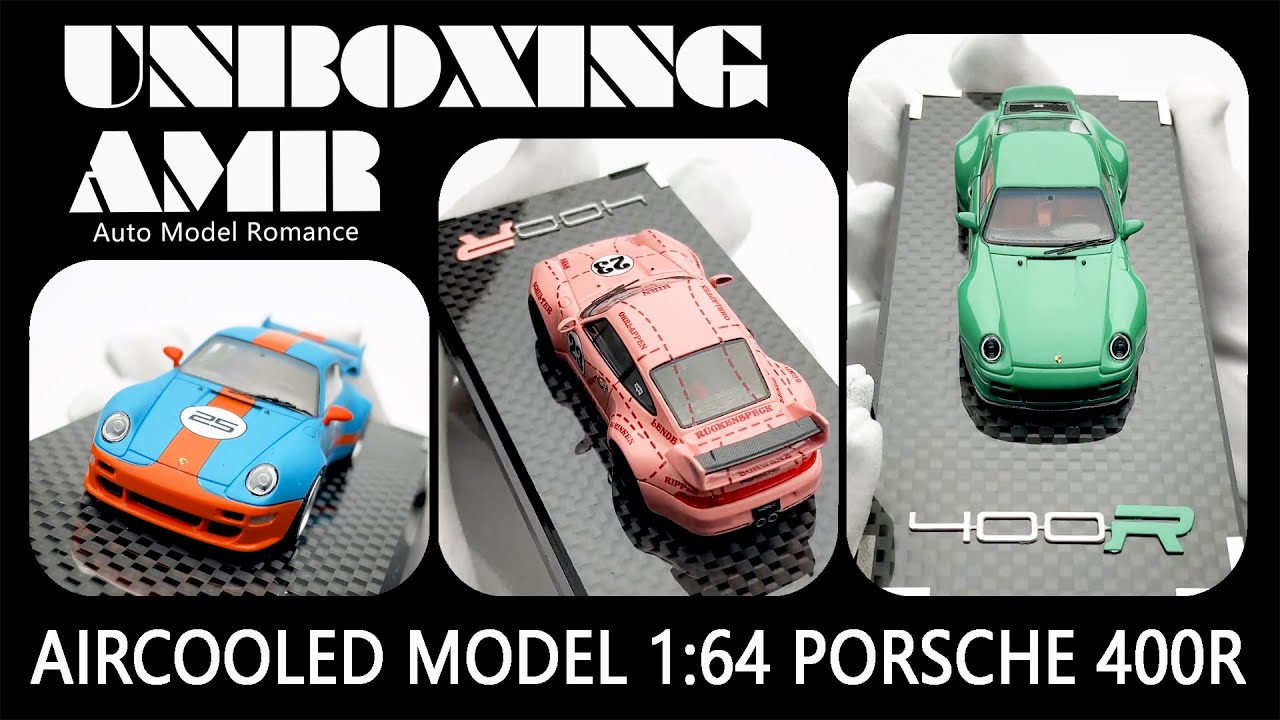 Gunther Werks 400R / Porsche 911 993 / 1:64 resin model cars by AIRCOOLED MODEL / 4k /AMR