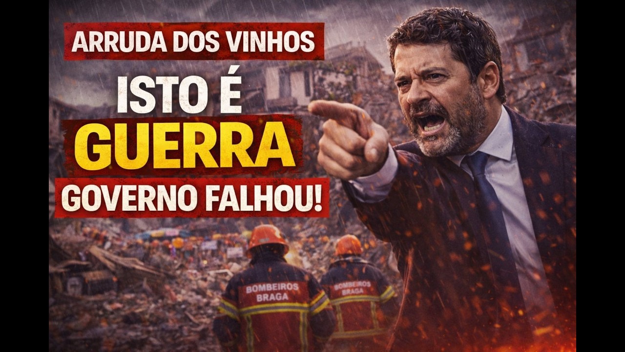 Catástrofe em Arruda dos Vinhos: Ventura diz que Governo continua a falhar