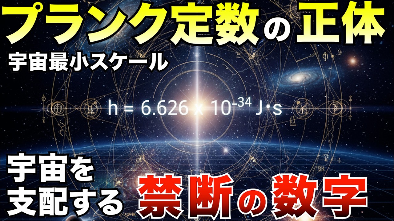 【禁断の定数】宇宙を支配する“ひとつの数字” プランク定数の正体とは？