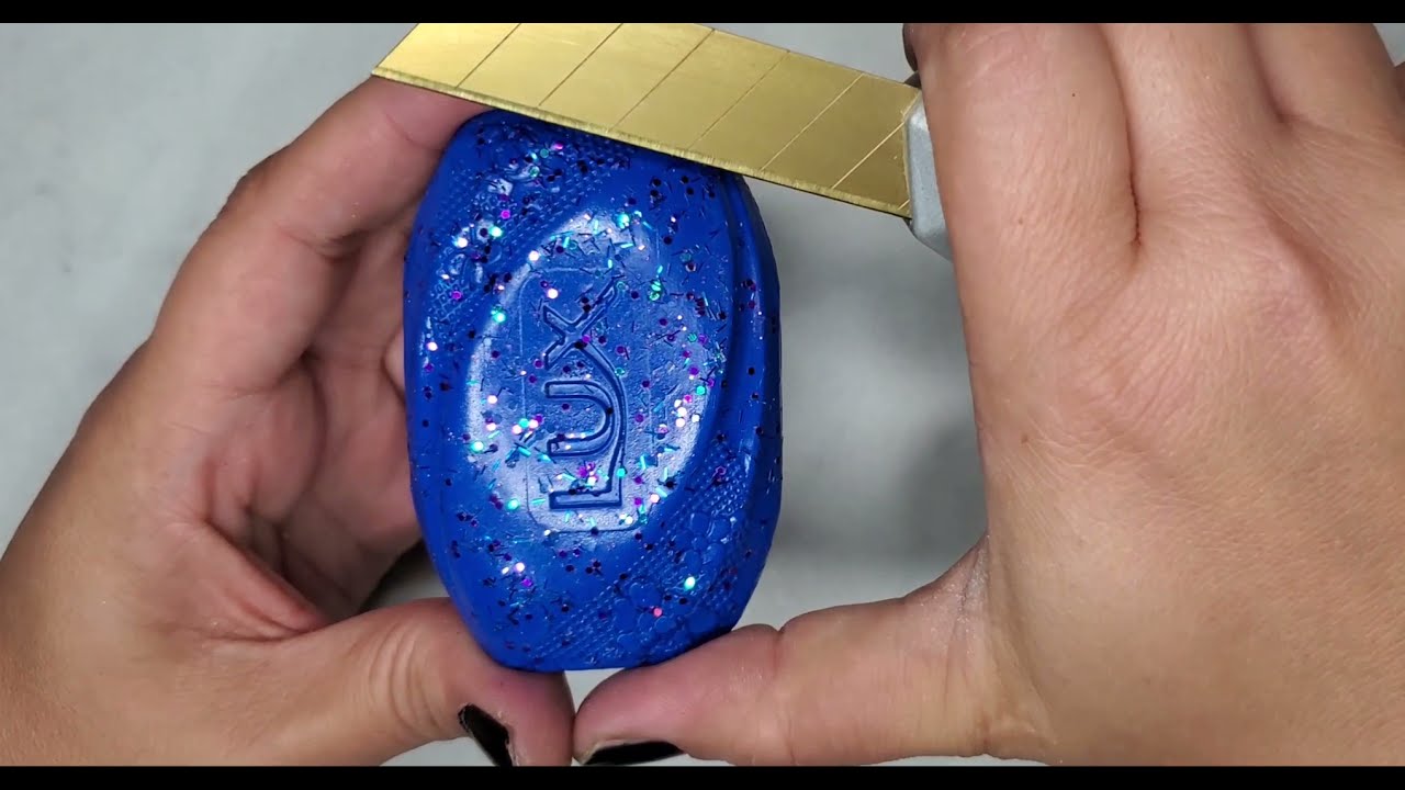 Dry crunchy crispy LUX soap cutting ASMR satisfying