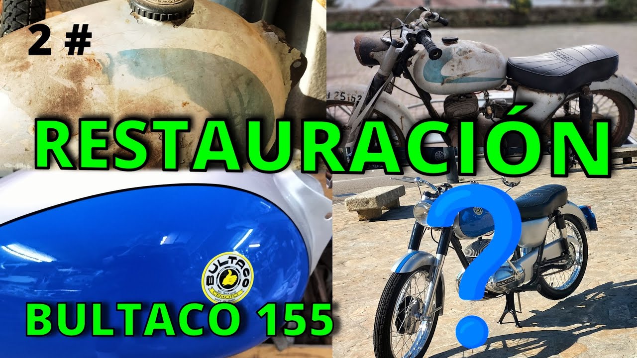 Restauración completa de una  Bultaco 155 de 1962🛠️👨‍🔧