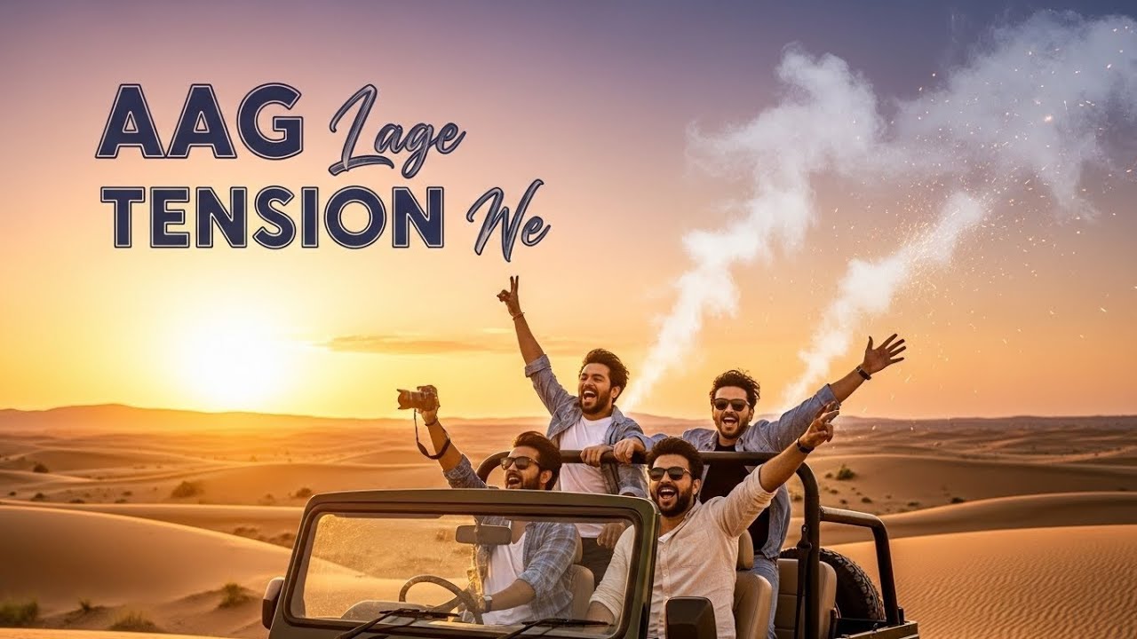 आग लगे टेंशन ने -AAG LAGE TENSION NE | Ultimate Travel Feel-Good Song | Rajasthan Vibe (Bhimu goyal)