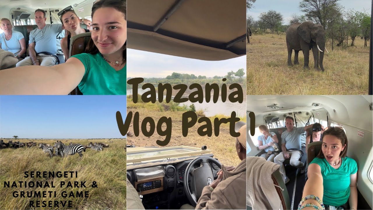 tanzania vlog part 1 🇹🇿 | serengeti & grumeti parks