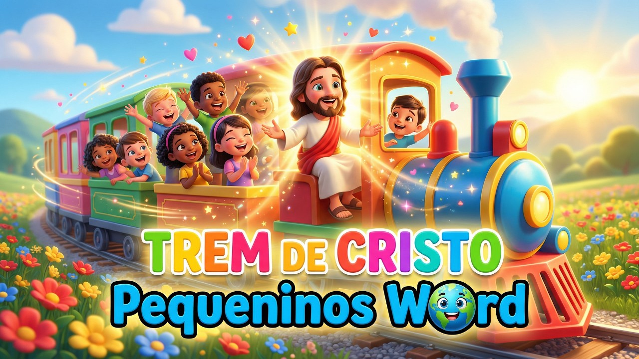 TREM de CRISTO | Louvor Infantil Evangelho | Palavra Pequeninos