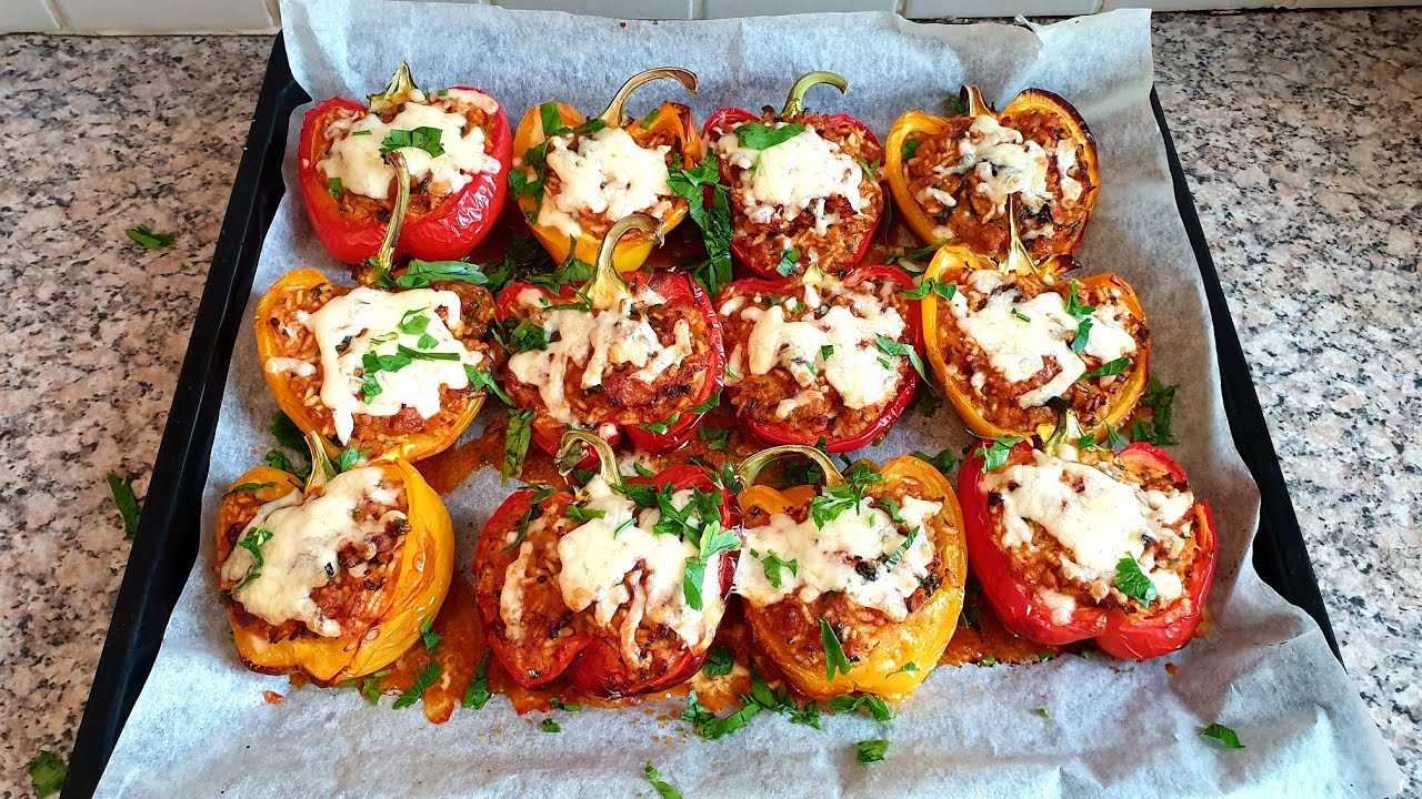 Ardei umpluți ~cea mai delicioasă rețetă/ Stuffed peppers