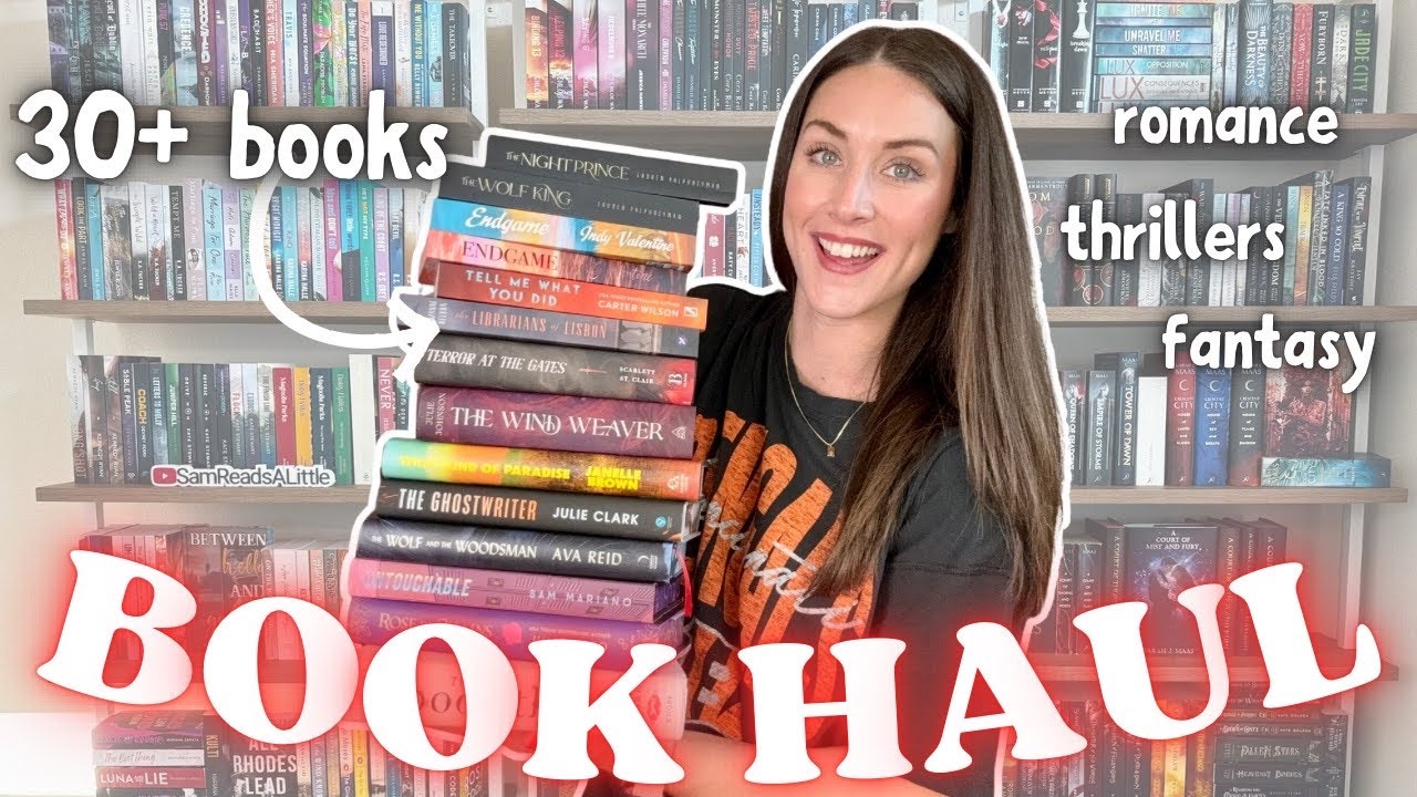 BIG SUMMER BOOK HAUL| lots of new releases, romances, thrillers, fantasy & special editions 🛍️📚