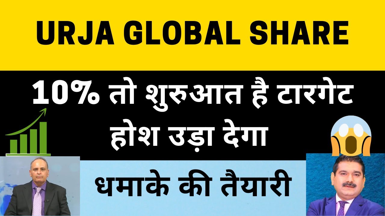 Urja Global Share; 10% is just the beginning, the target will blow your mind; Urja global Share P...