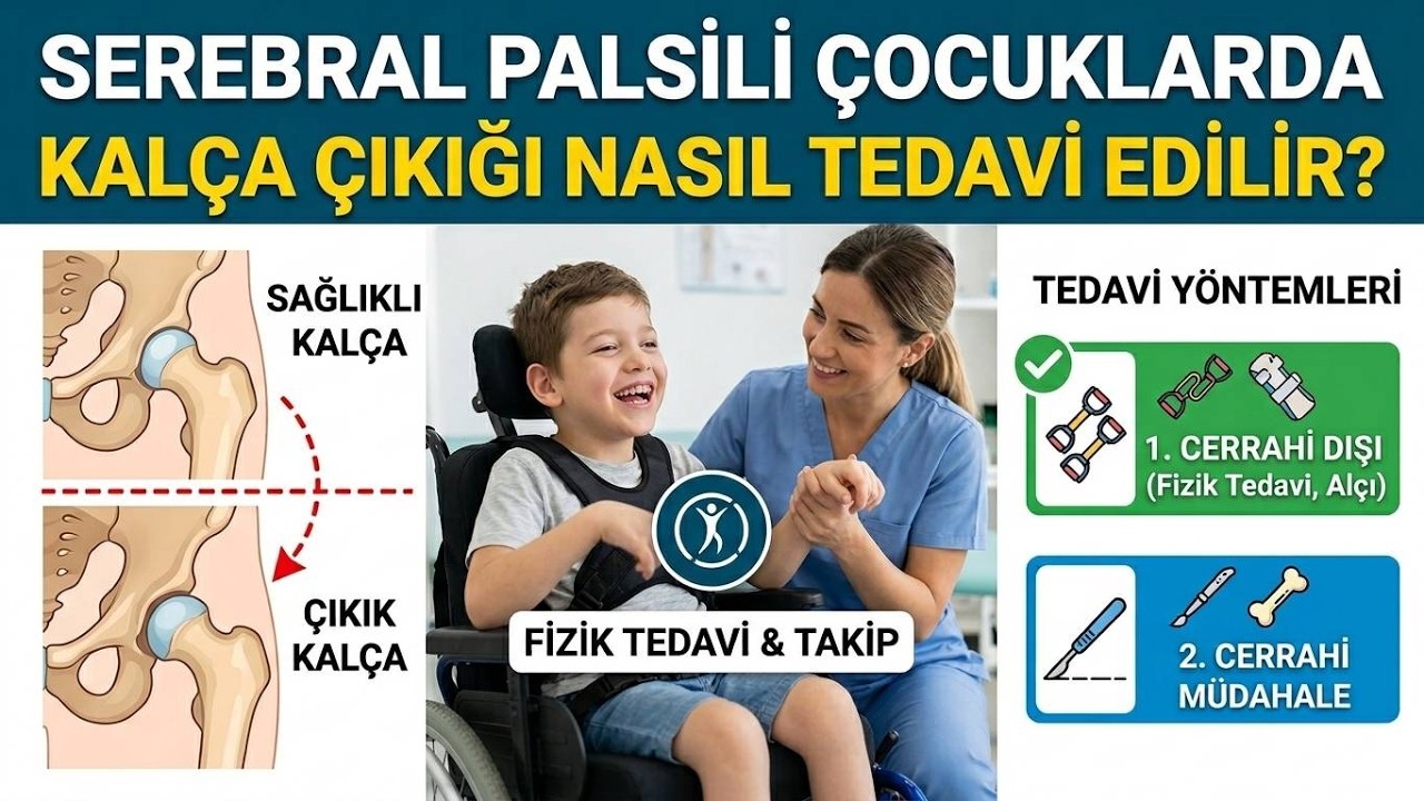 Serebral palsili çocuklarda kalça çıkığı nasıl tedavi edilir? | Prof. Dr. Yakup YILDIRIM