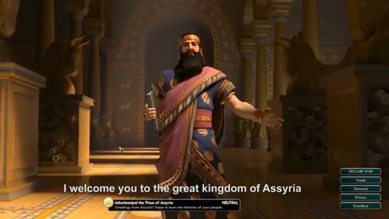 Civilization 5 All Leaders (English Sub) part 1