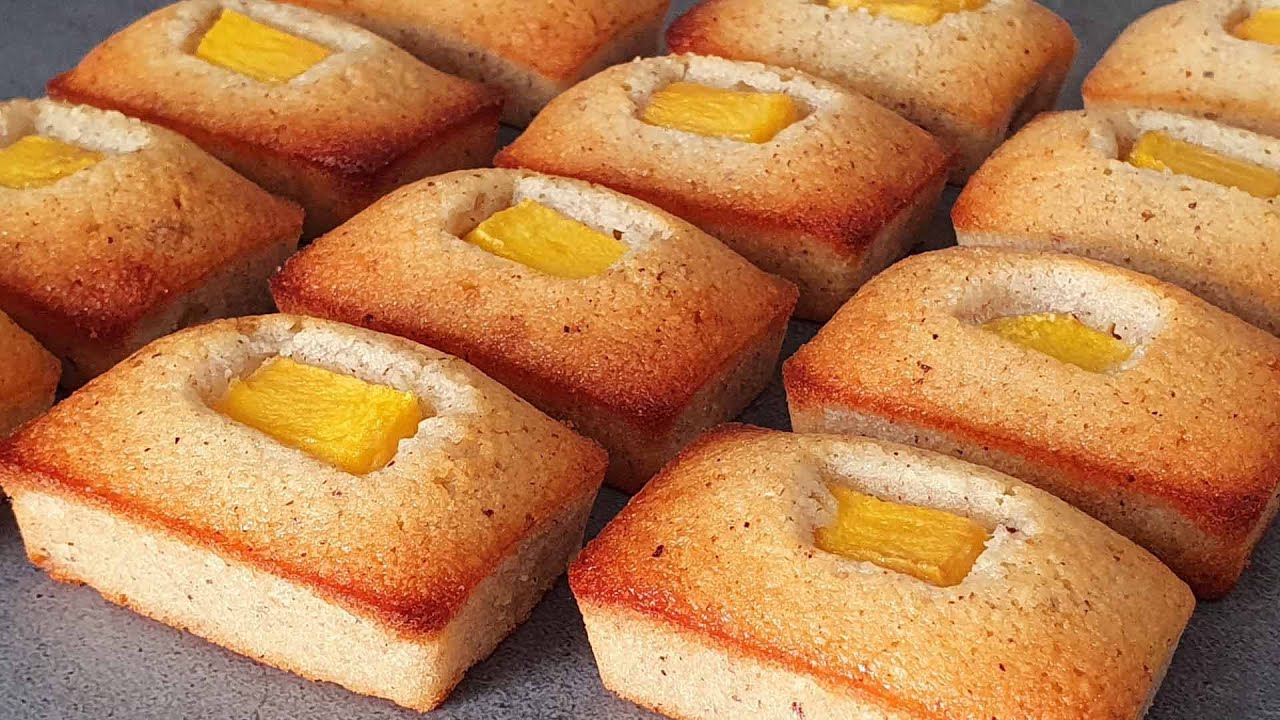 Financier With Mango / Amazing And Tasty Financier Recipe