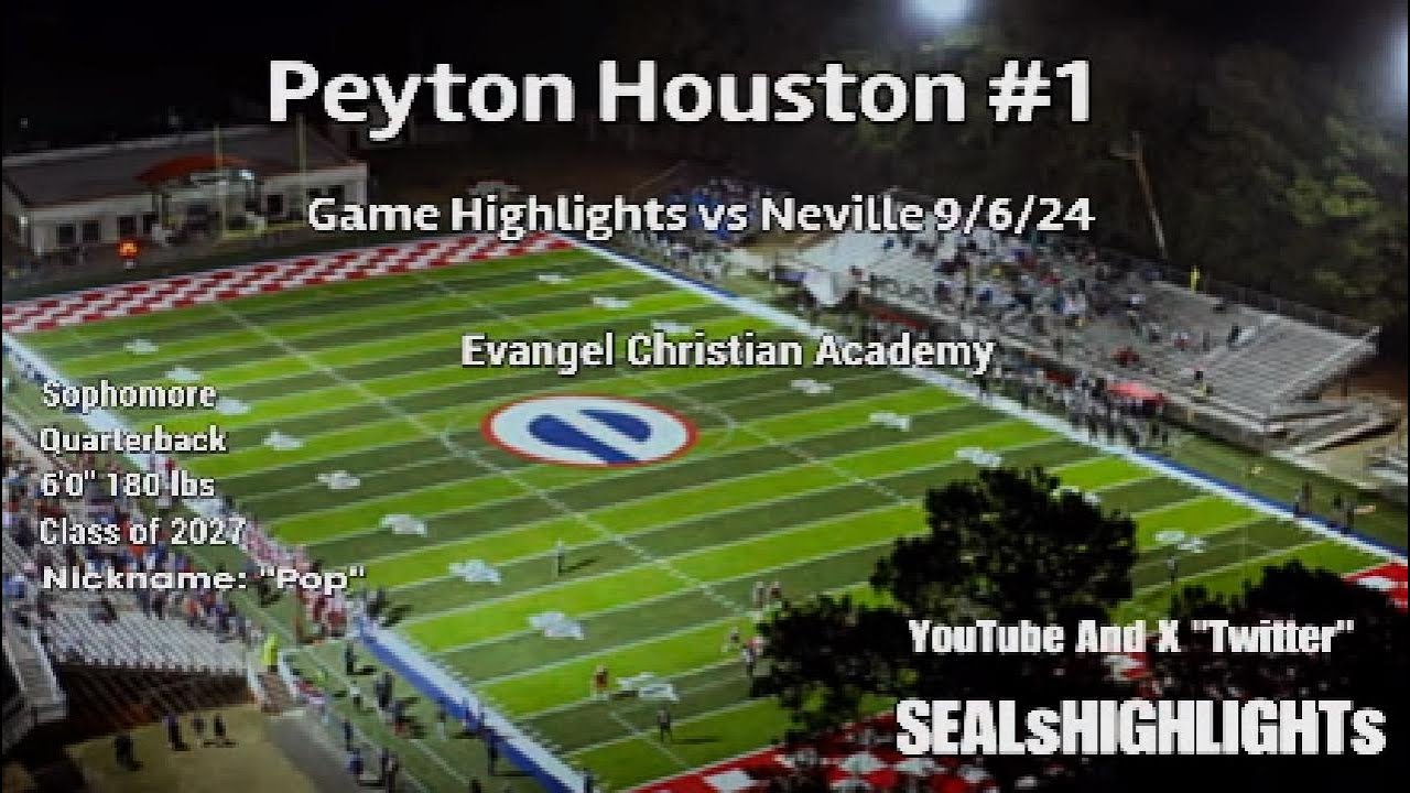 QB Peyton Houston vs Neville Tigers 2024 Shreveport Louisiana