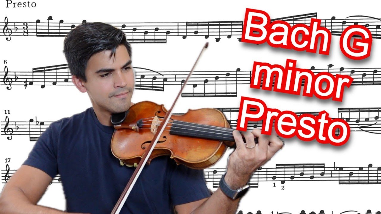 How to Interpret Bach’s G Minor Presto (Live Analysis)