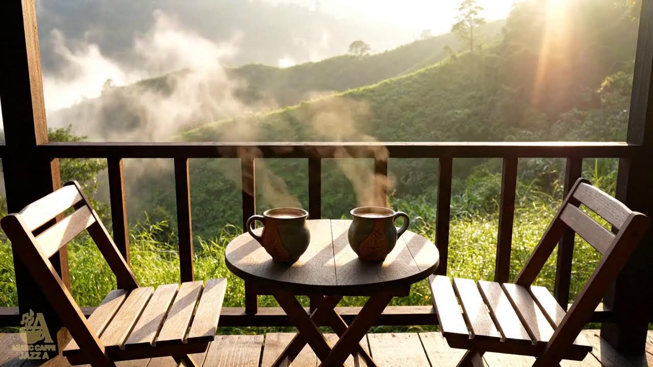 Achieve Deep Focus & Serenity: Balcony ASMR, Jazz & City Ambiance 🎶