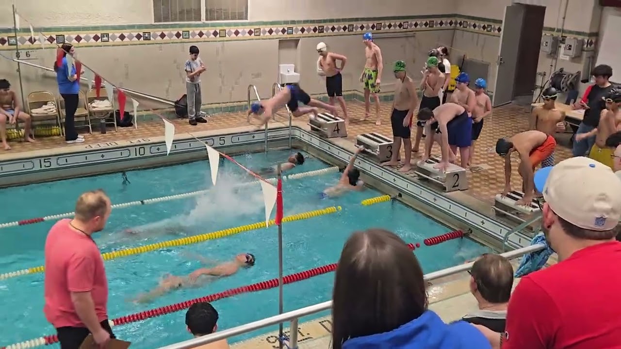 Jacob had his 2nd swim meet today. Smith vs Lowery.  (2/11/26)