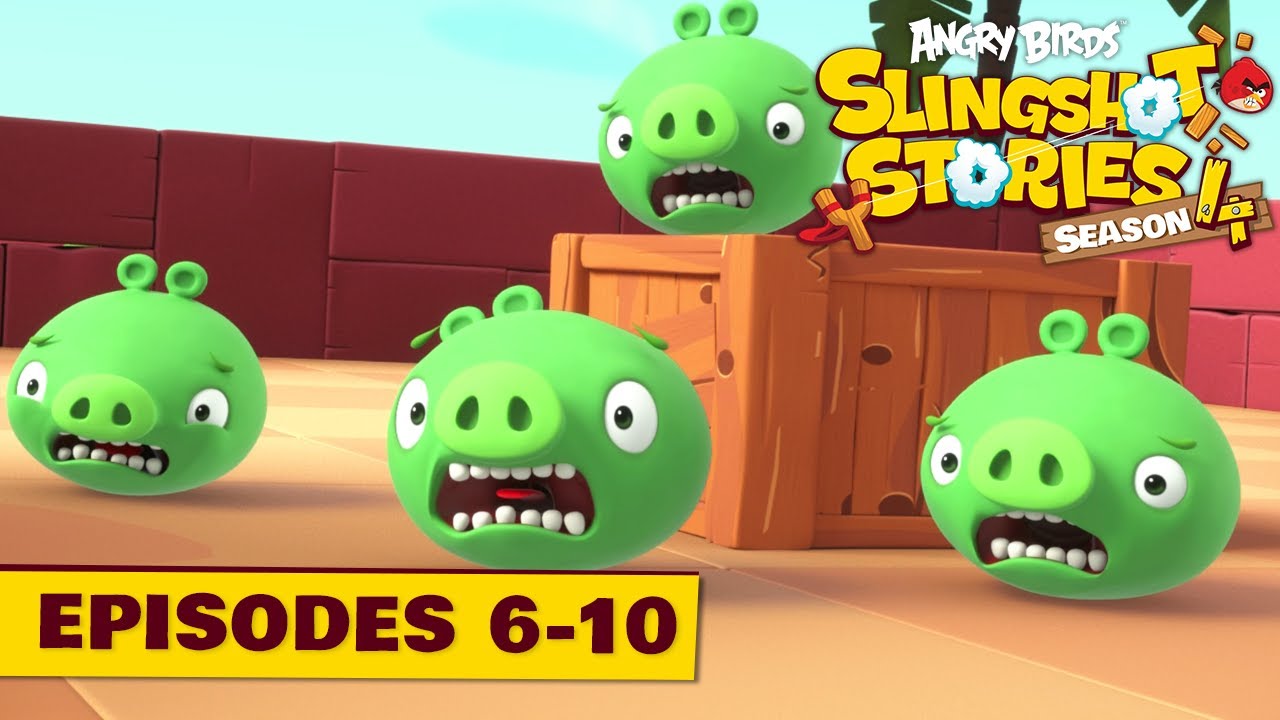 Angry Birds Slingshot Stories S4 | Pig Games