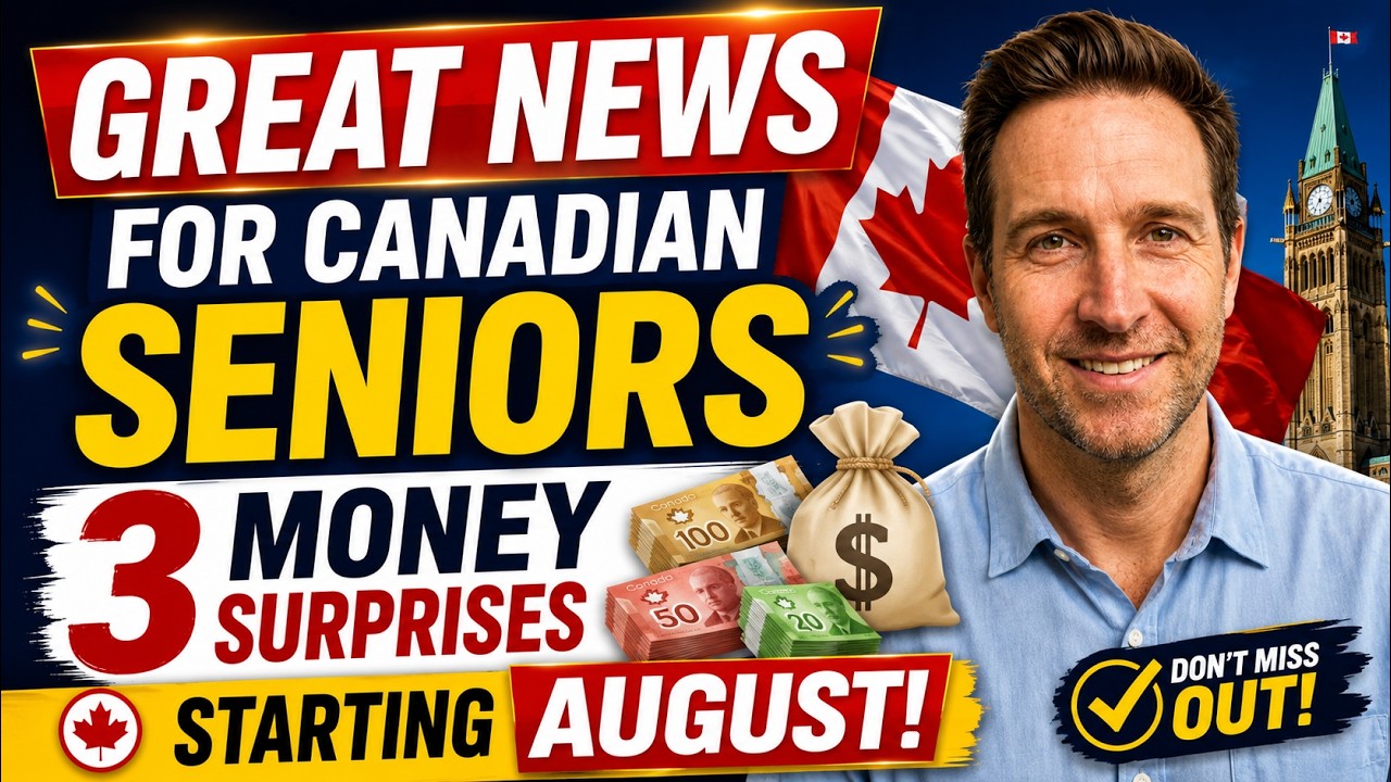 GREAT NEWS for Canadian Seniors Starting August &mdash; 3 Money Surprises You Need to Know About