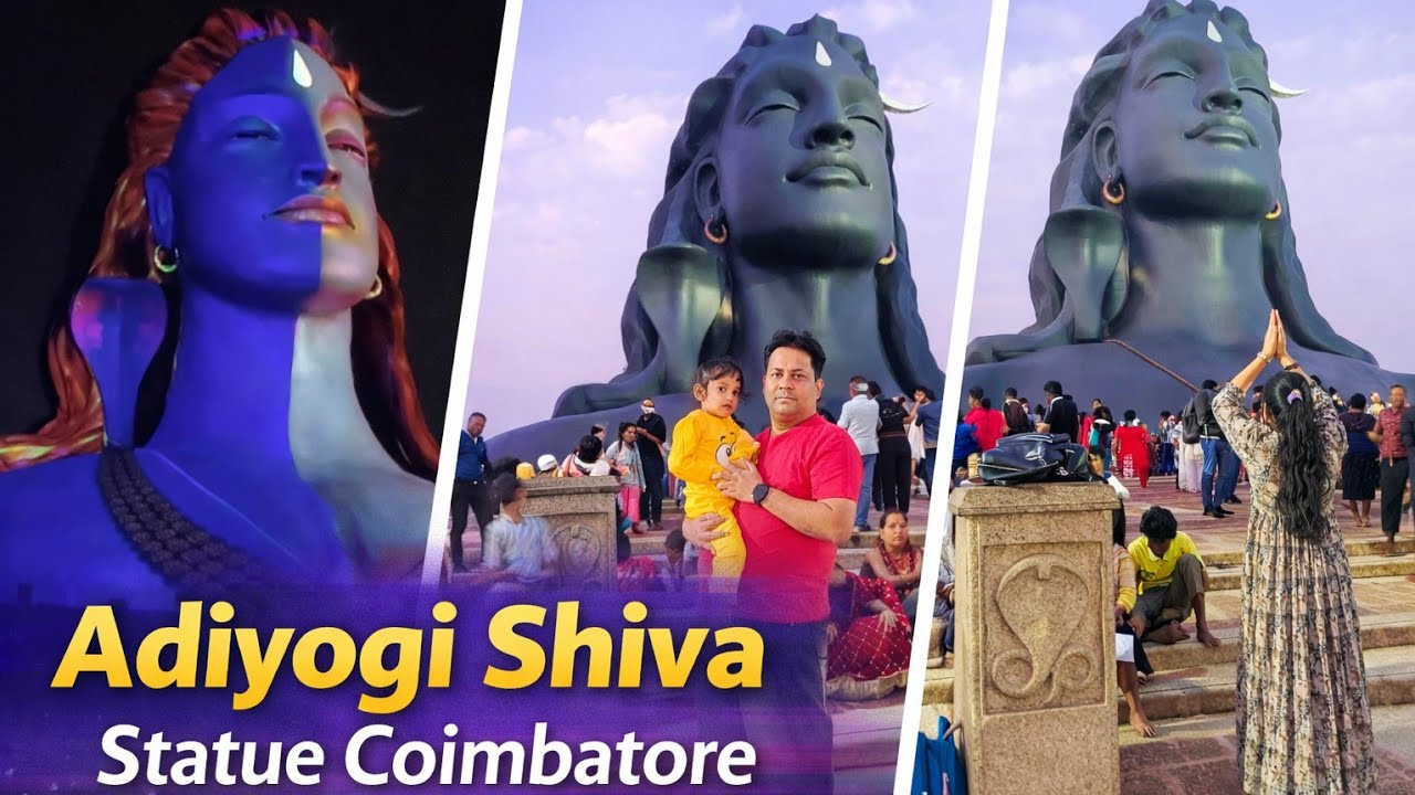 EP11 : Adiyogi Shiva Statue Coimbatore 🙏| Spiritual Experience at Isha Foundation | Life2Xplore