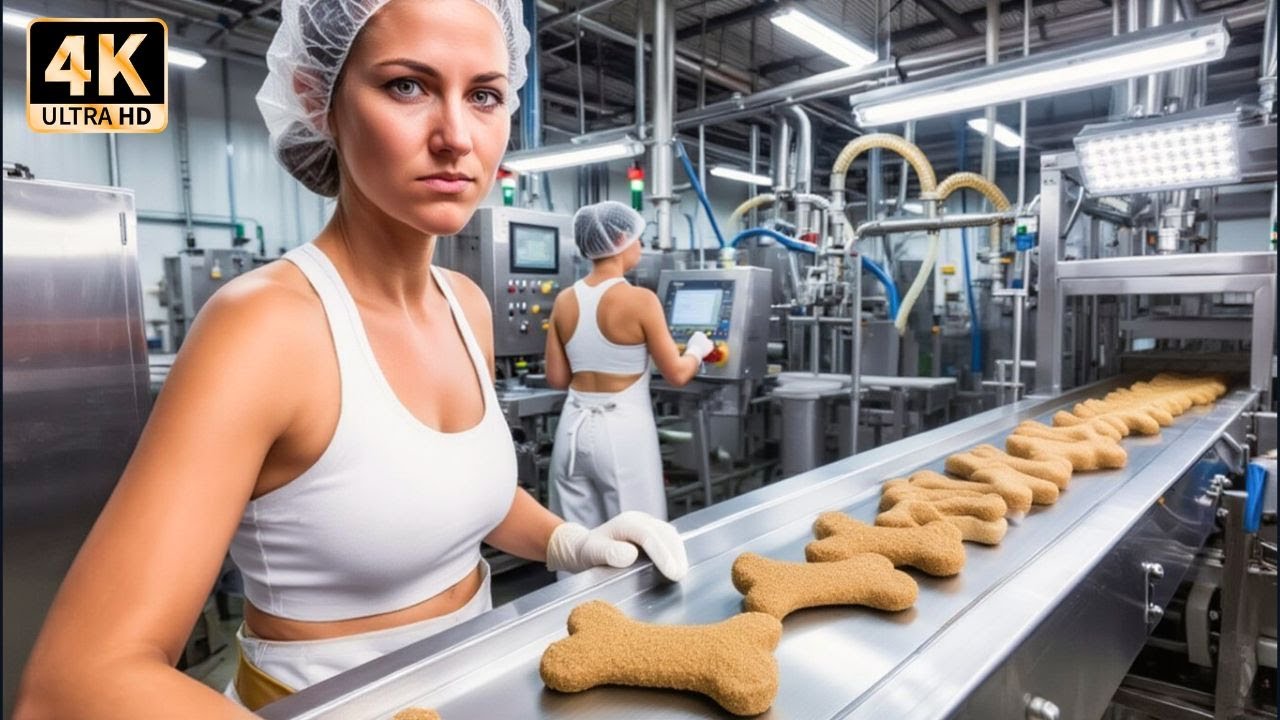 The Secret Behind Your Dog's Food: Inside the Automated Factory