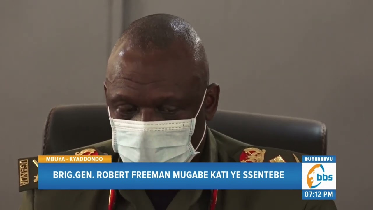 Kkooti Y’amagye Efunye Omulamuzi Omuggya, Brig Gen  Robert Freeman Mugabe Kati Ye Ssentebe