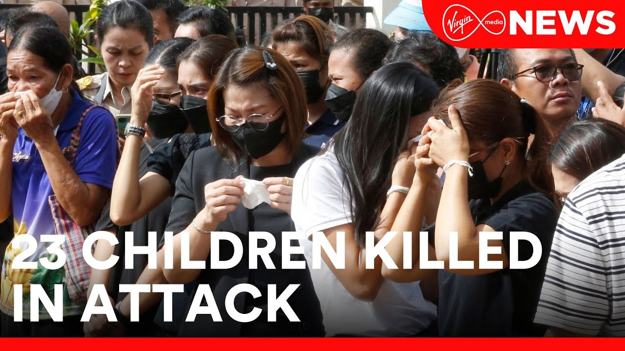 Thailand mourning attack at childcare centre that left 37 people, including 23 children, dead